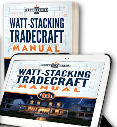 Watt-Stacking Tradecraft Manual book and tablet edition